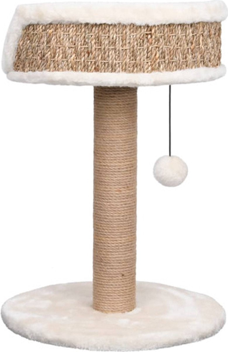  VidaXL Kattenboom Met Mandje 49 Cm Zeegras