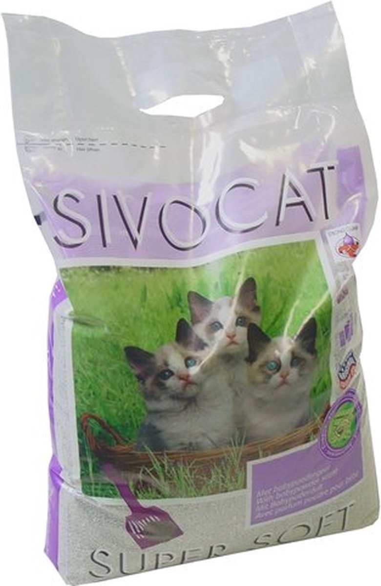  Sivocat Super Soft Kattenbakvulling - 12 L