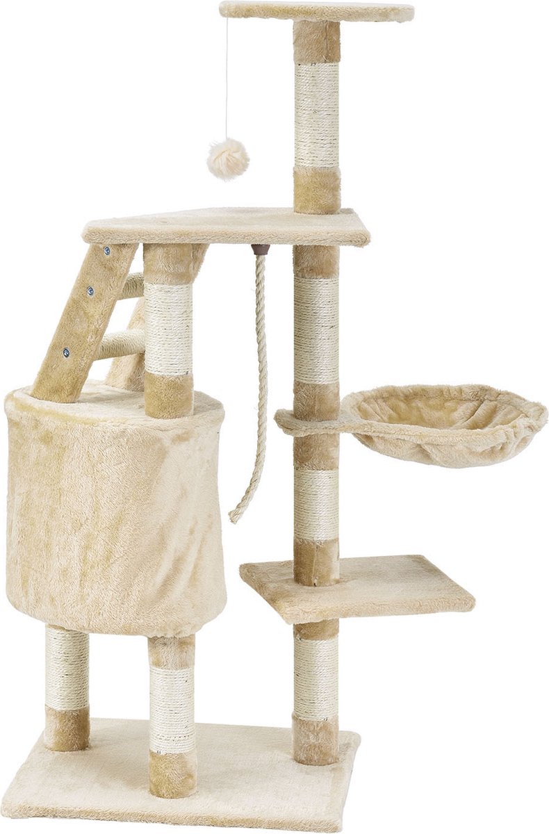 Merkloos Katten Krabpaal - Buffy - Beige