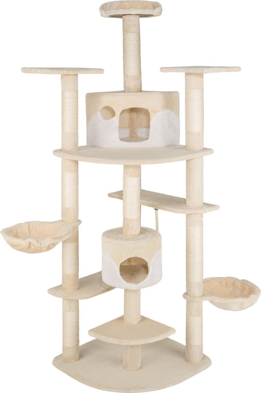  TecTake Nelly Krabpaal - 204 Cm - Beige