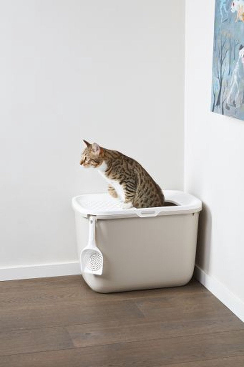  Savic Hop In - Kattenbak - Grijs - 58,5 X 39 X 39,5 Cm