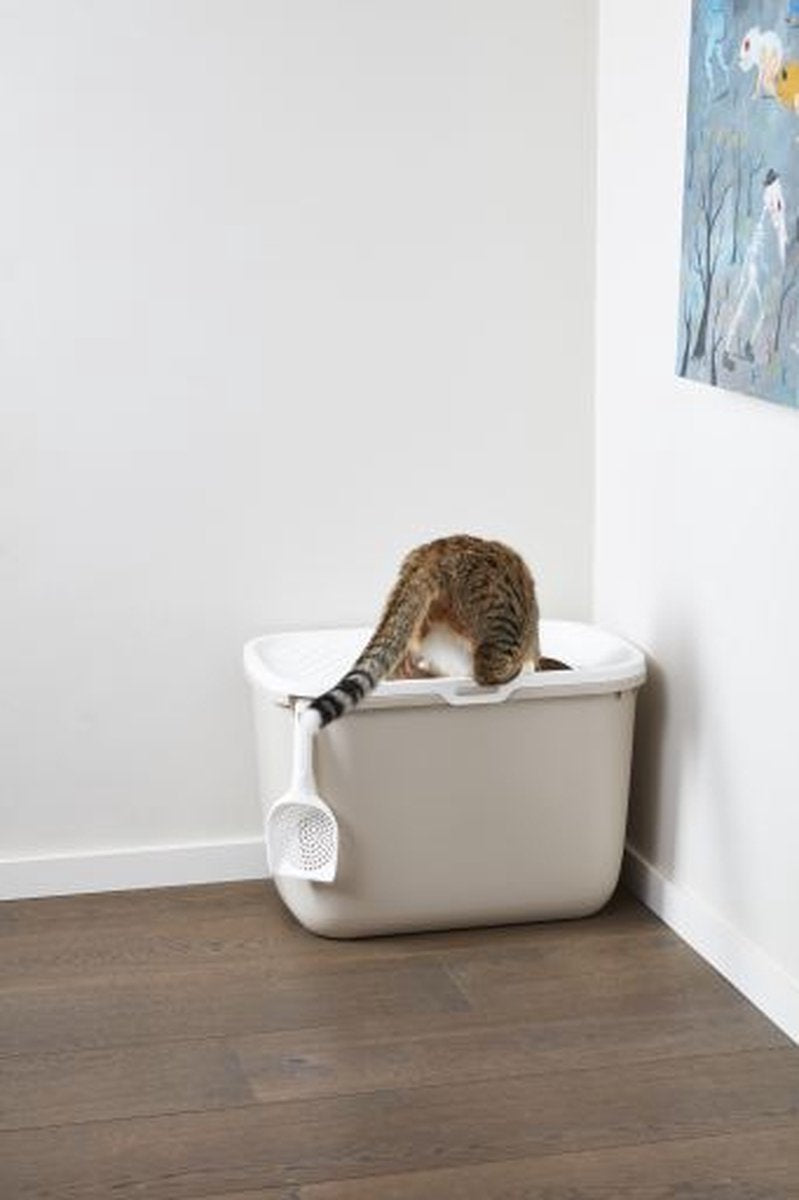  Savic Hop In - Kattenbak - Grijs - 58,5 X 39 X 39,5 Cm