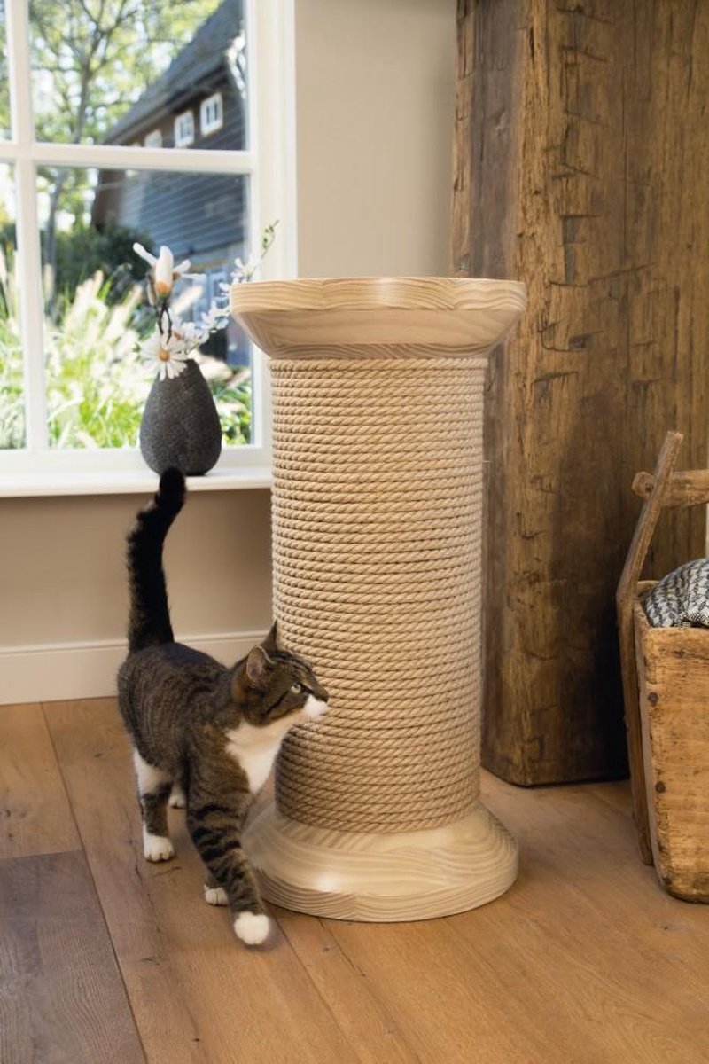  Designed By Lotte Krabklos Kratsie - Krabpaal - Hout - 35x35x74cm