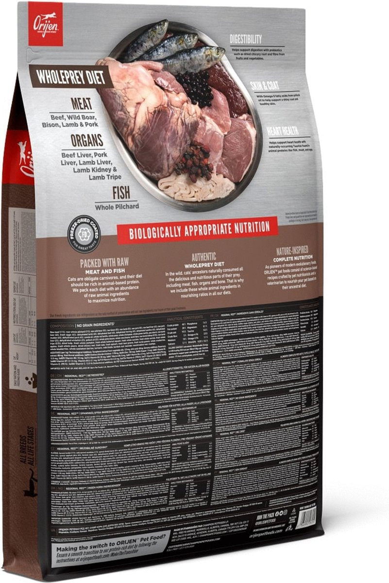  Orijen Regional Red Cat - Kattenvoer - 5.4 Kg