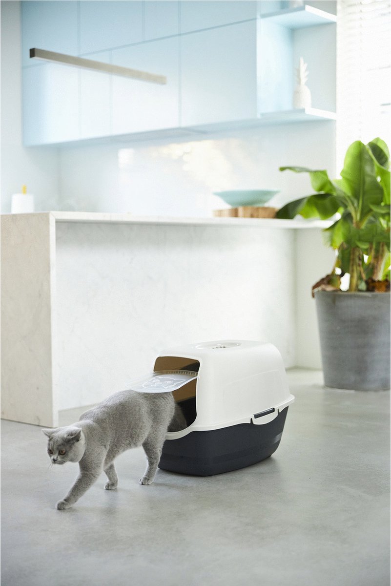  Rotho Bailey - Kattenbak - Zwart/Zand