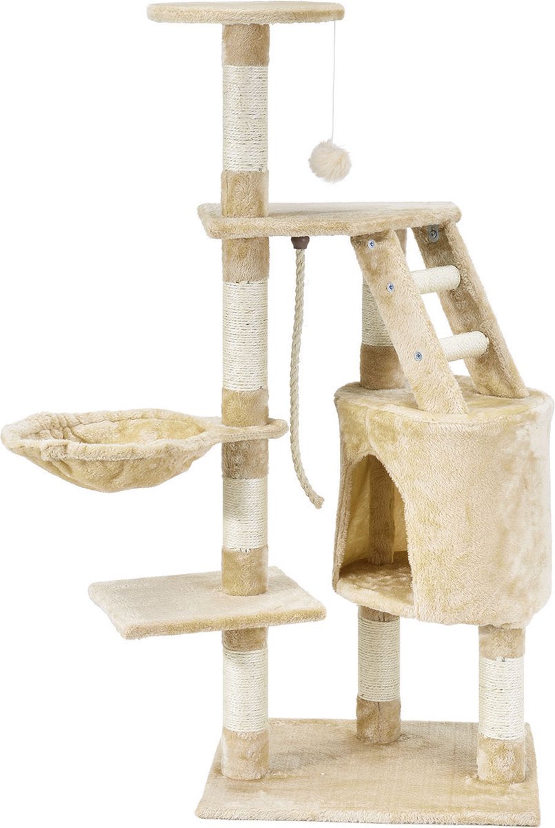 Merkloos Katten Krabpaal - Buffy - Beige