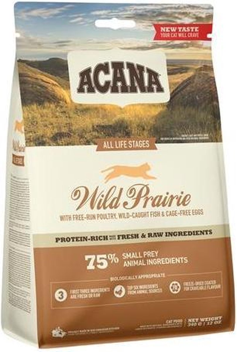  Acana - Cat Wild Prairie - Katenvoer - 4,5 Kg