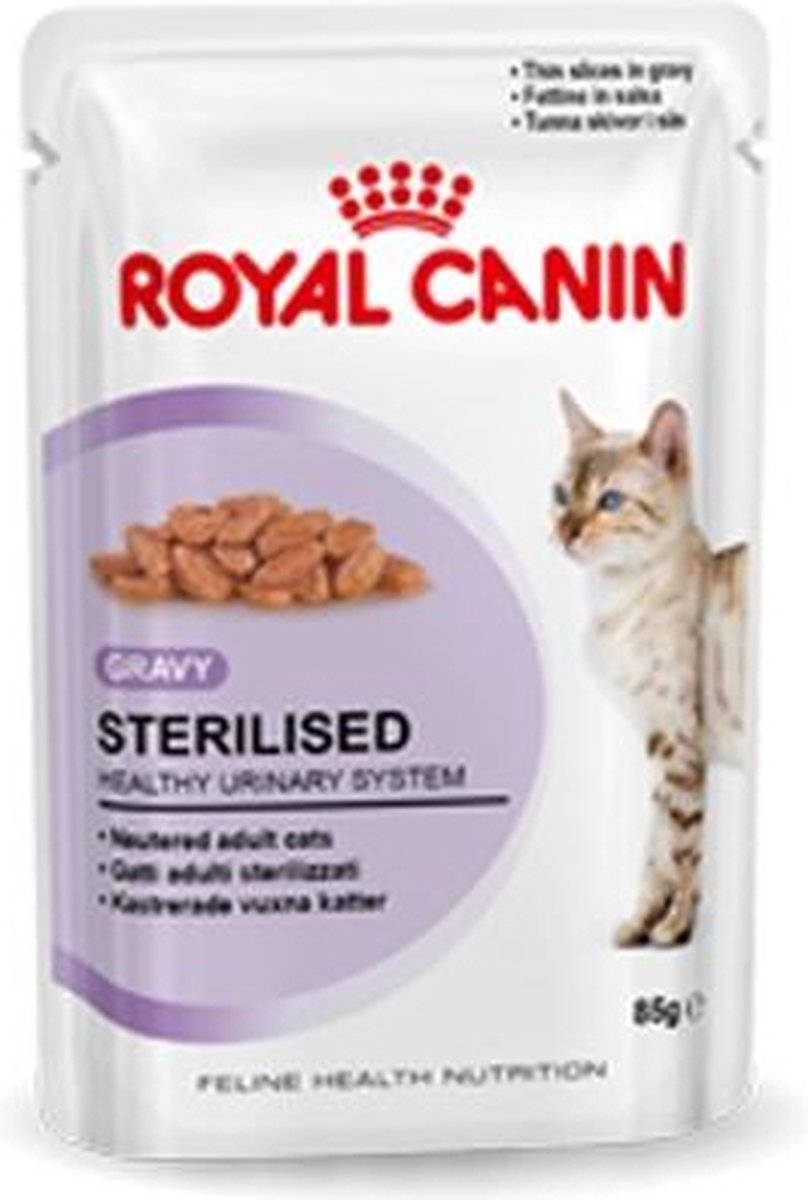  Royal Canin Feline Sterilised In Gravy (12X85 GR)