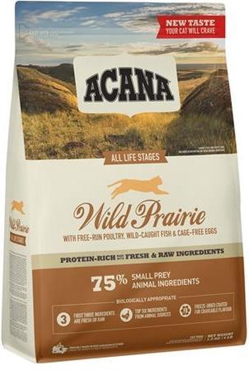  Acana - Cat Wild Prairie - Katenvoer - 4,5 Kg