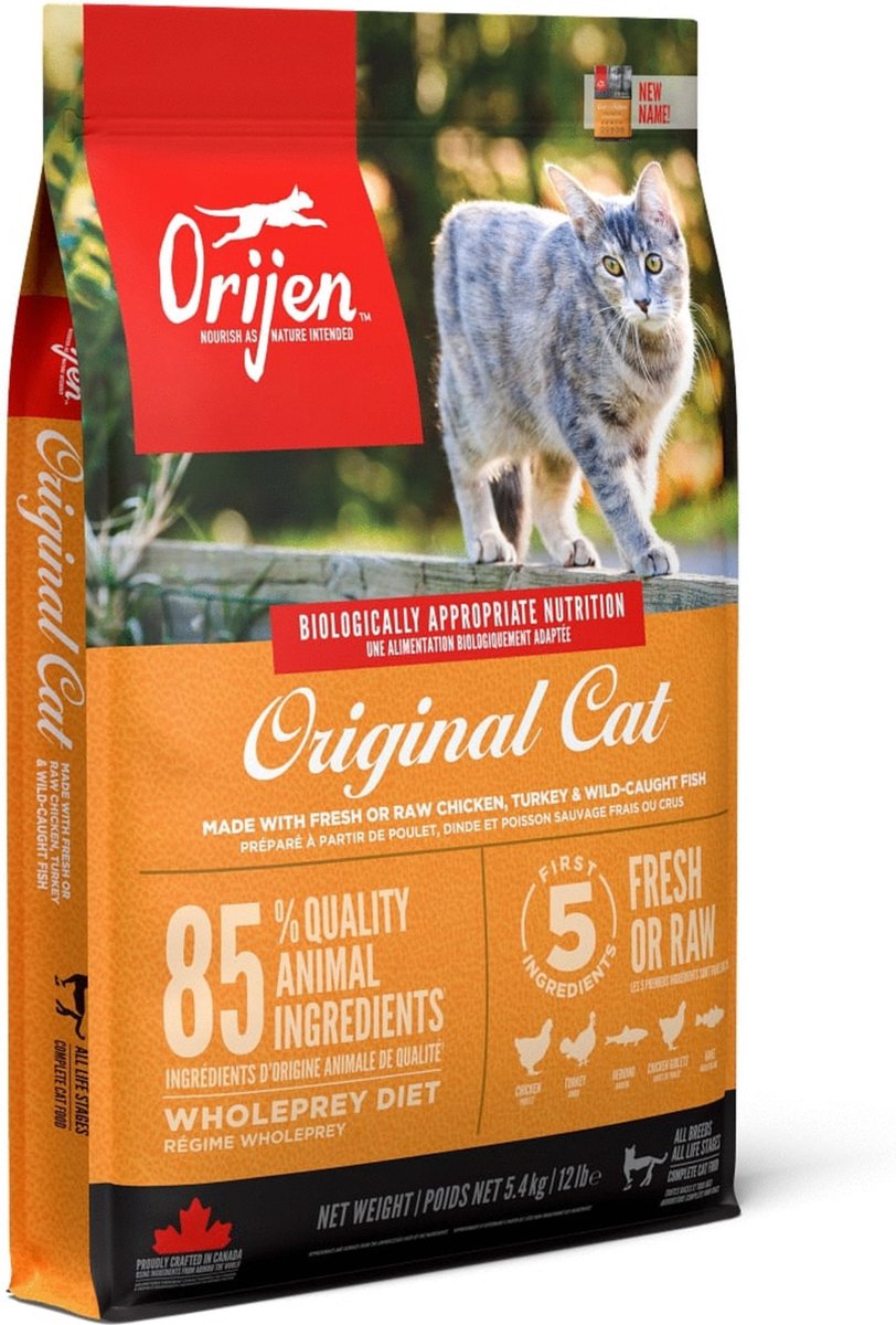 Orijen Cat &amp; Kitten - Kattenvoer - 5,4 Kg