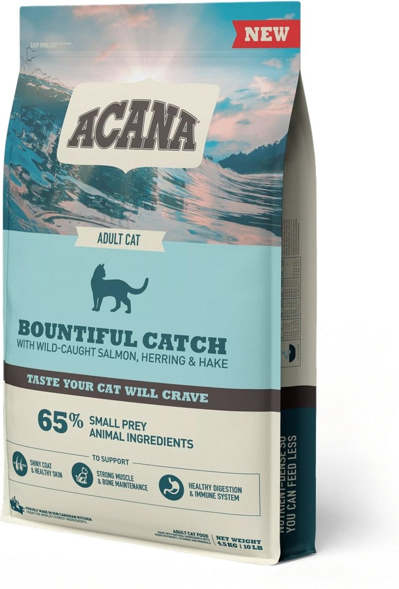  Acana Cat Bountiful Catch 4,5 Kg - Kat