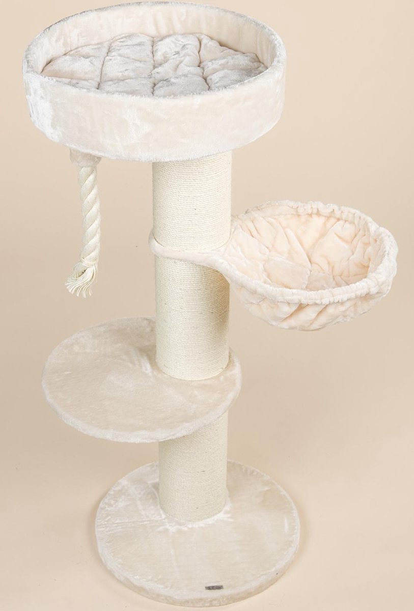  Krabpaal Voor Grote Katten Maine Coon Sleeper De Luxe Crème Beige Van RHRQuality