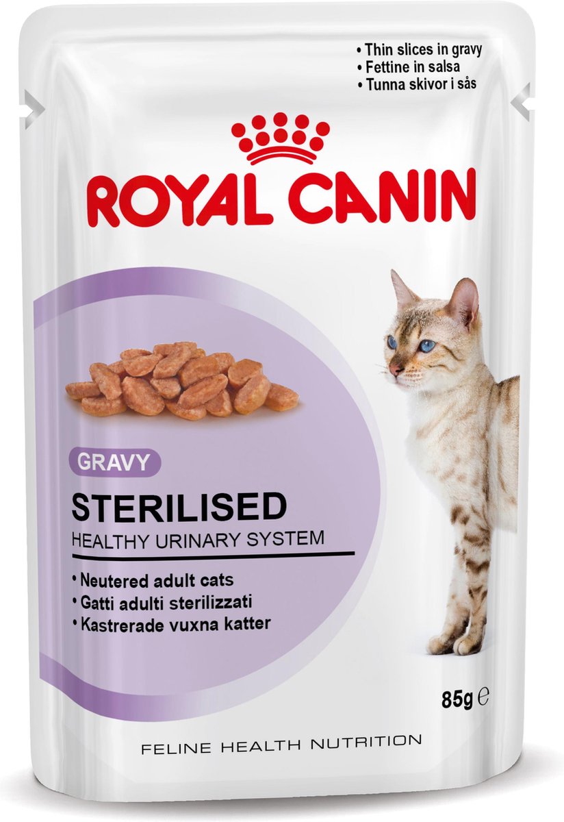  Royal Canin Feline Sterilised In Gravy (12X85 GR)