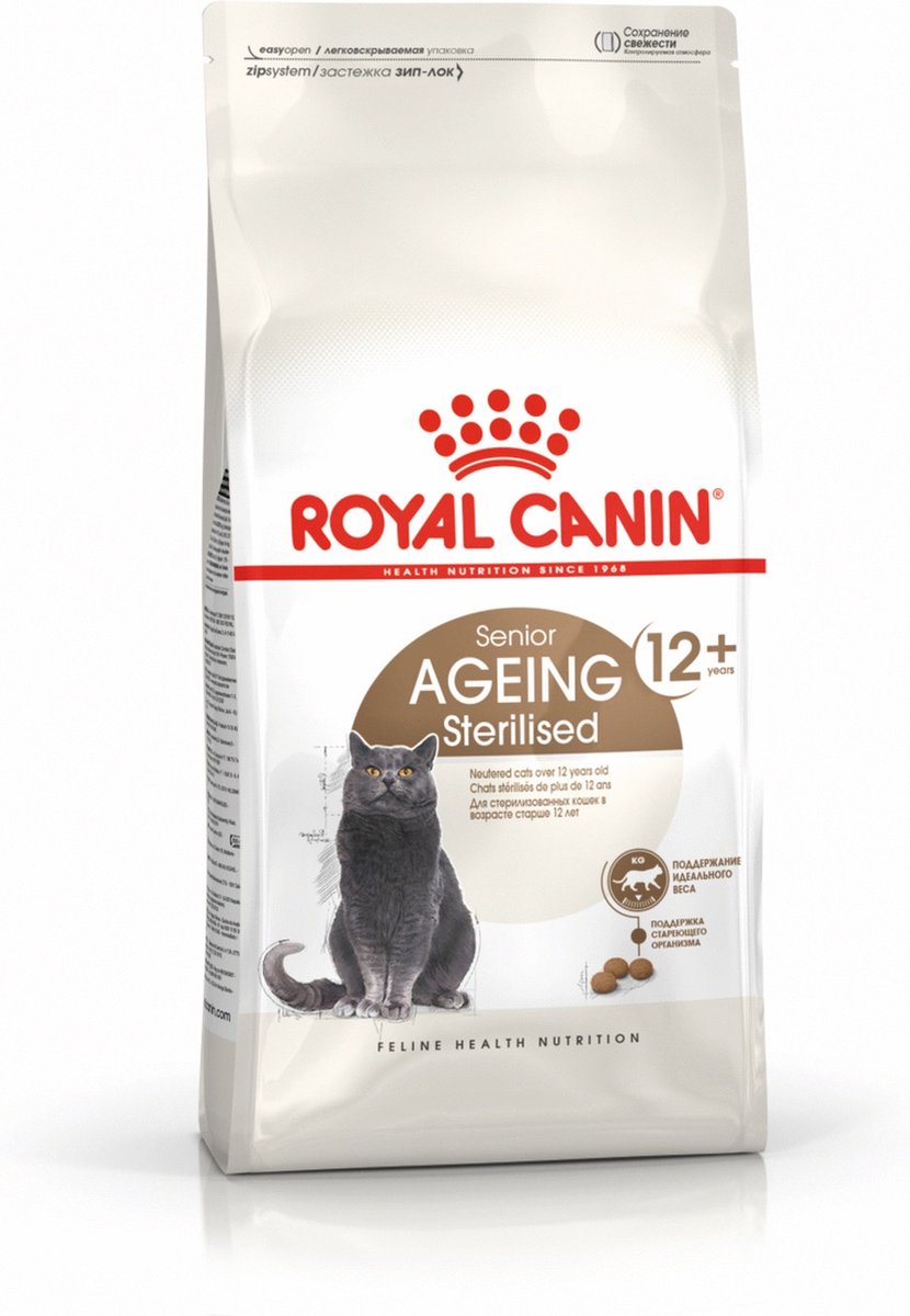  Royal Canin Ageing Sterilised 12+ - Kattenvoer - 2 Kg