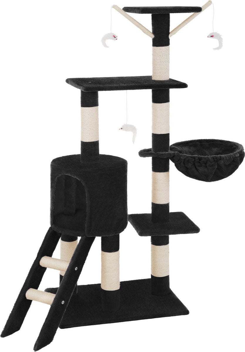  TecTake Dominik Krabpaal - Zwart - 144 Cm