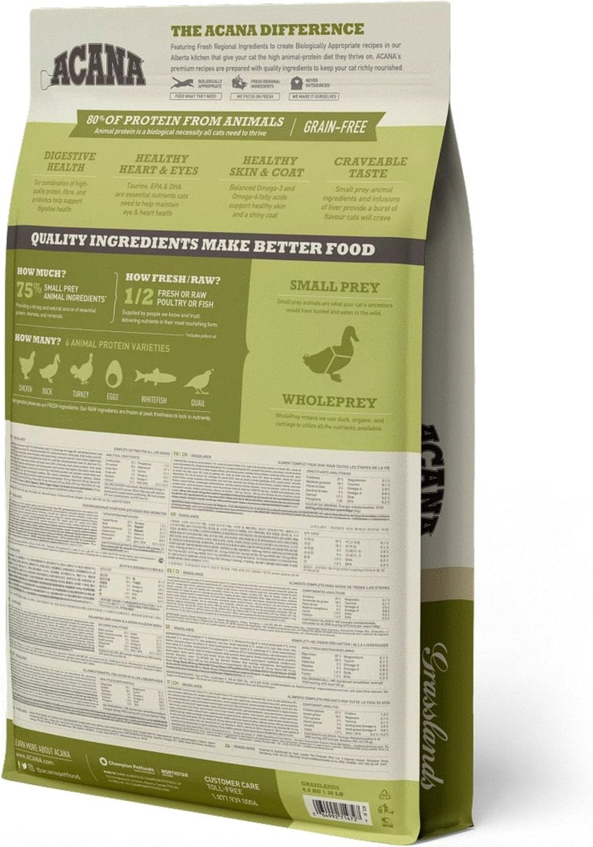  Acana Cat Grasslands 4,5 Kg - Kat