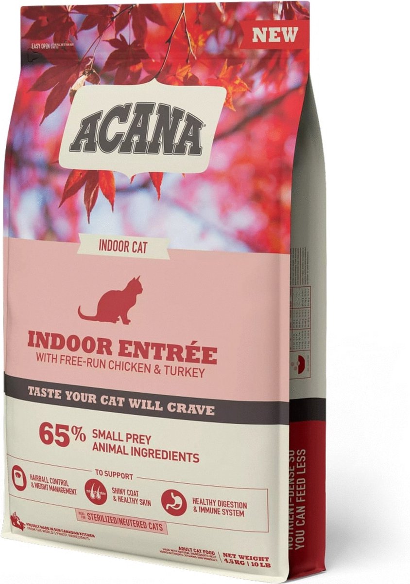  Acana Cat Indoor Entrée 4,5 Kg - Kat