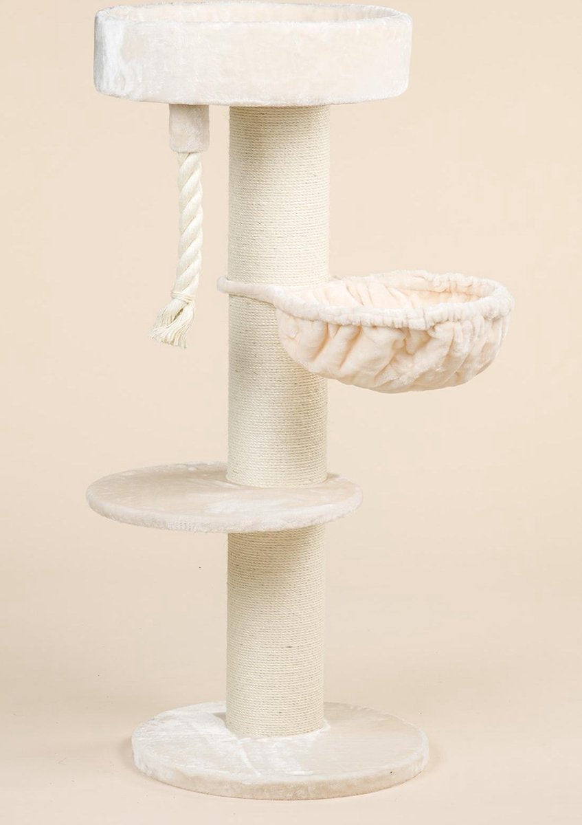  Krabpaal Voor Grote Katten Maine Coon Sleeper De Luxe Crème Beige Van RHRQuality