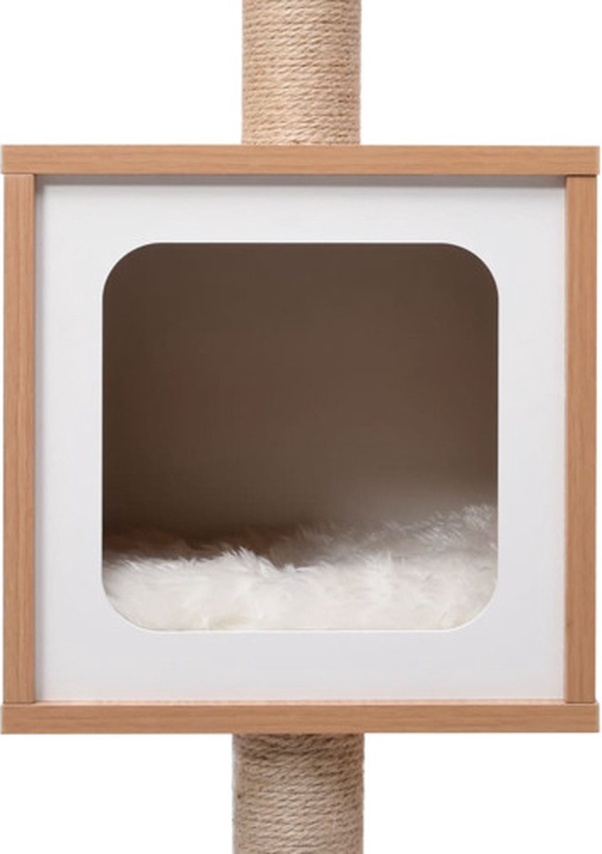  VidaXL Kattenkrabpaal Met Sisal Krabmat 123 Cm