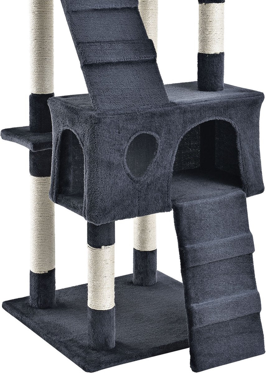 Merkloos Katten Krabpaal - Amy - Donkergrijs