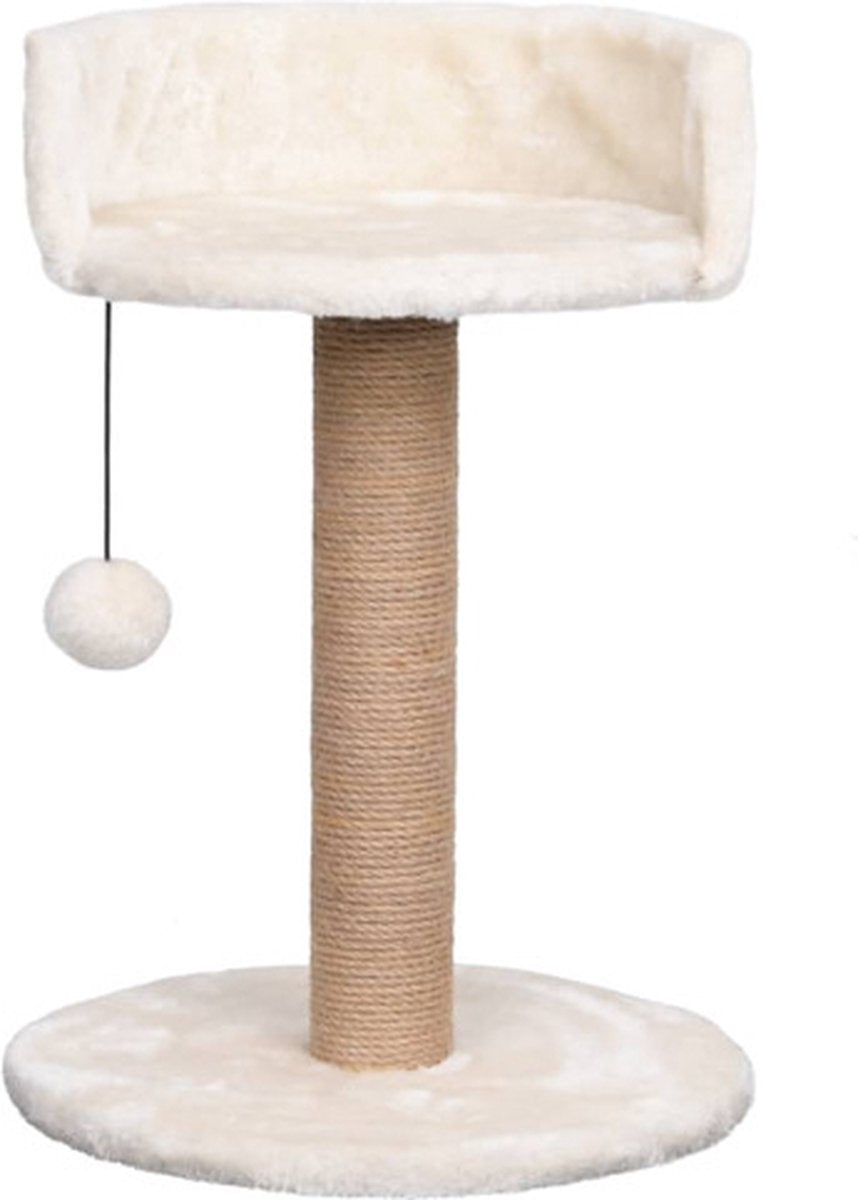  VidaXL Kattenboom Met Mandje 49 Cm Zeegras