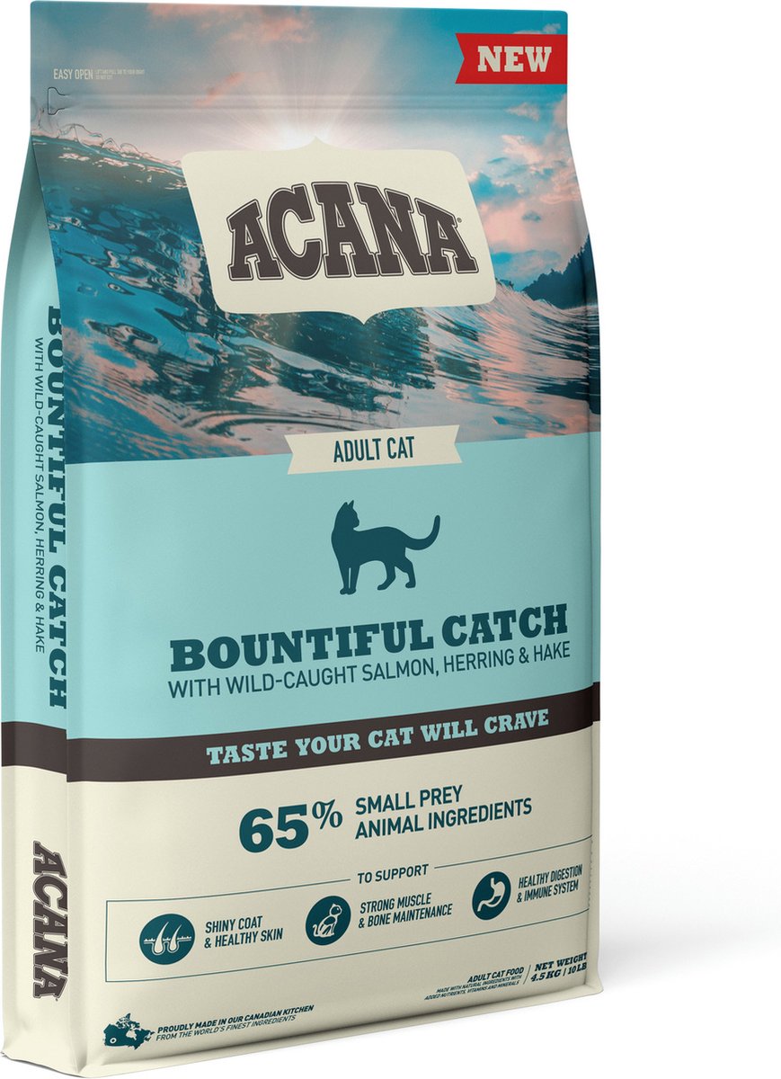  Acana Cat Bountiful Catch 4,5 Kg - Kat