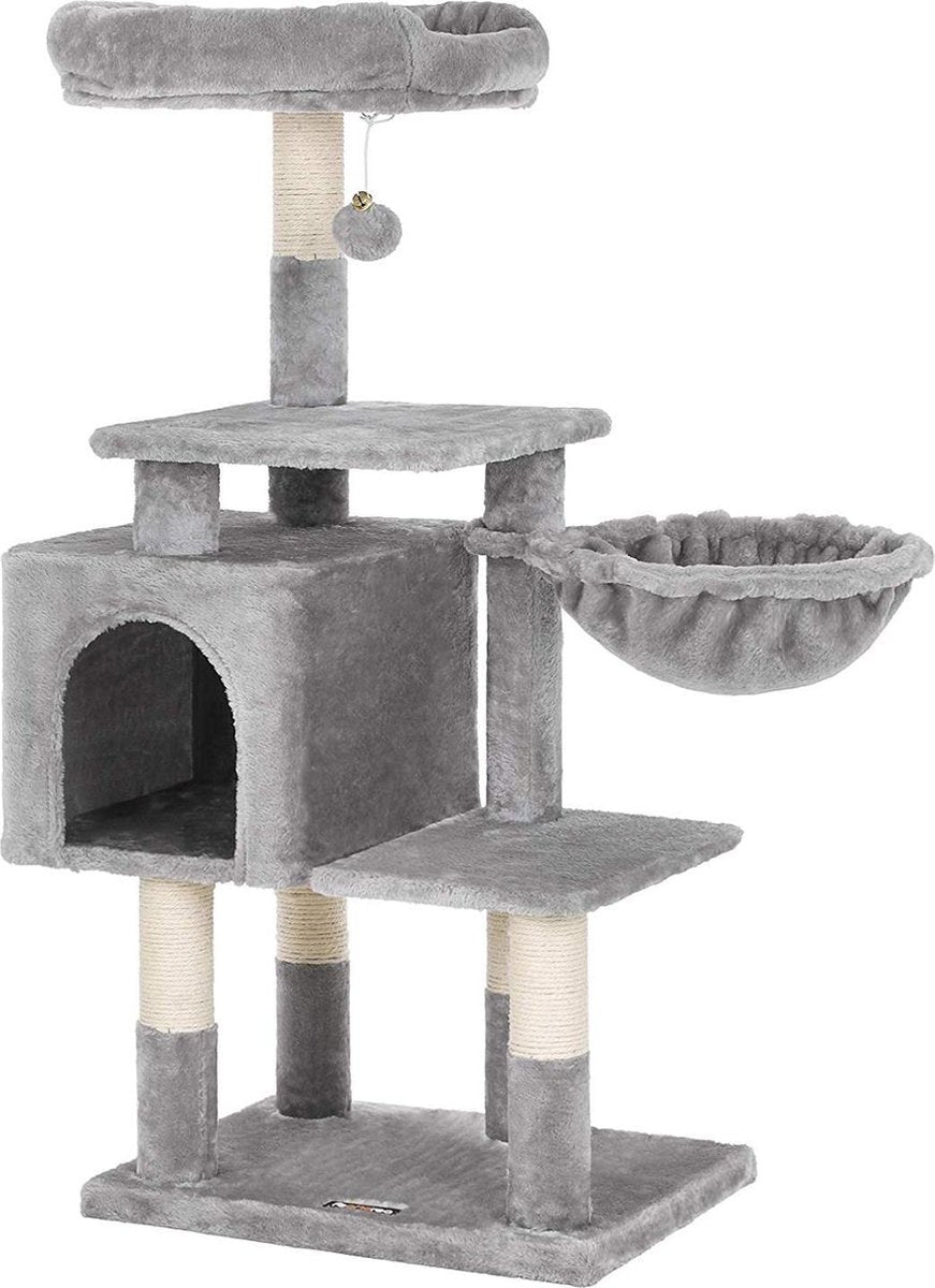  Krabpaal Voor Grote Katten - Multiniveau Krabpaal - 110 Cm Hoog