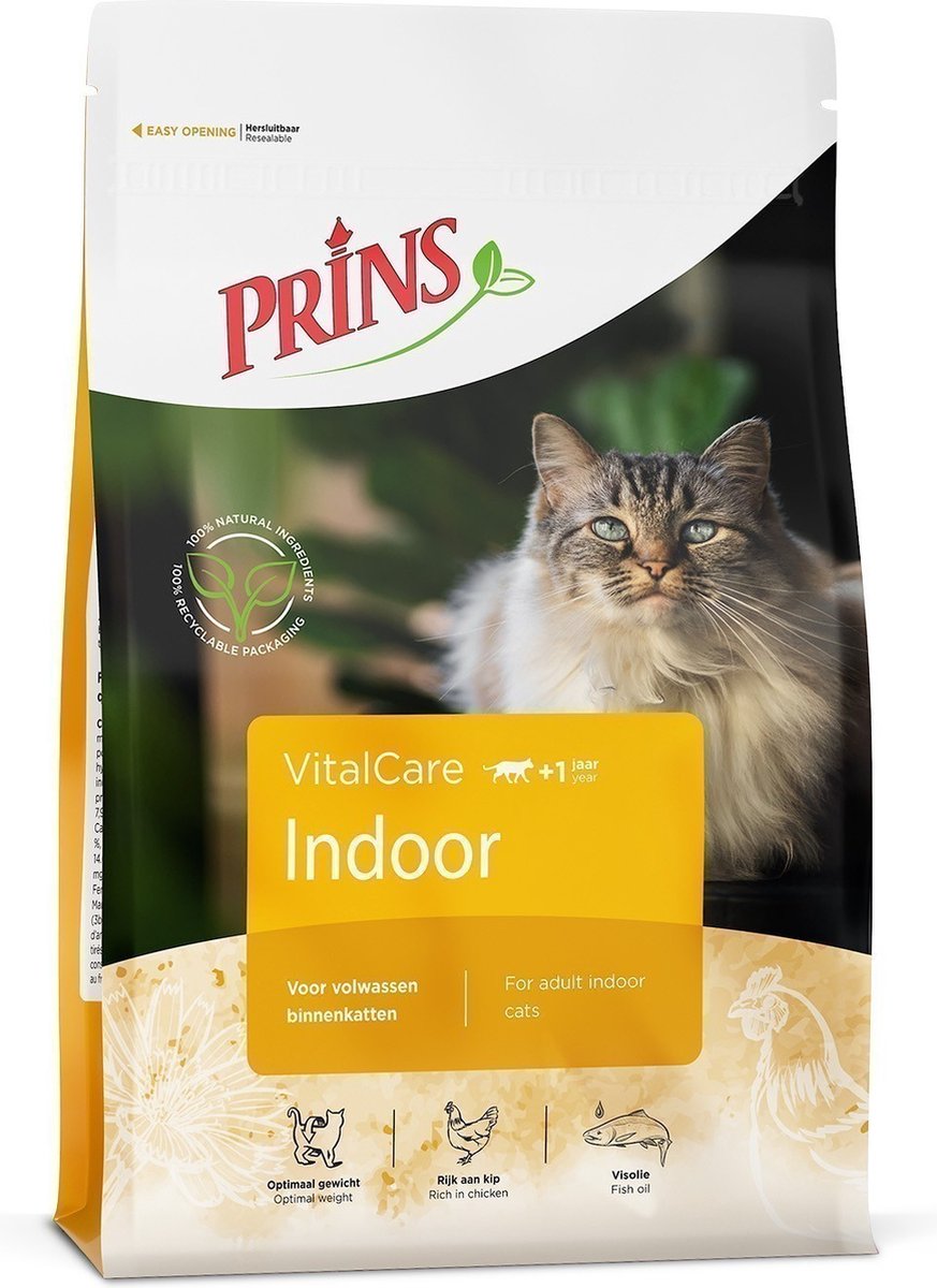  Prins VitalCare Indoor 10 Kg - Kat