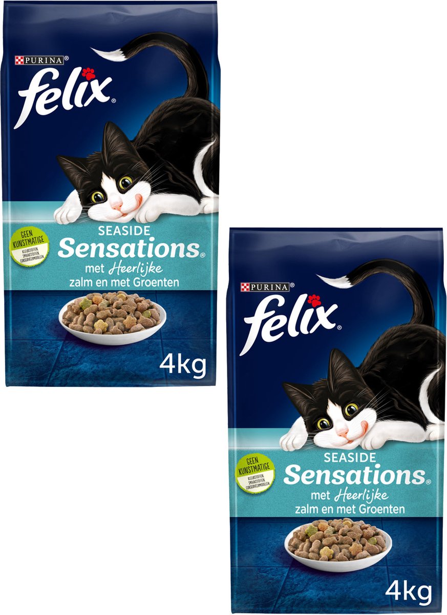  Felix Vis Sensations - Kattenvoer - 2 X 4 Kg