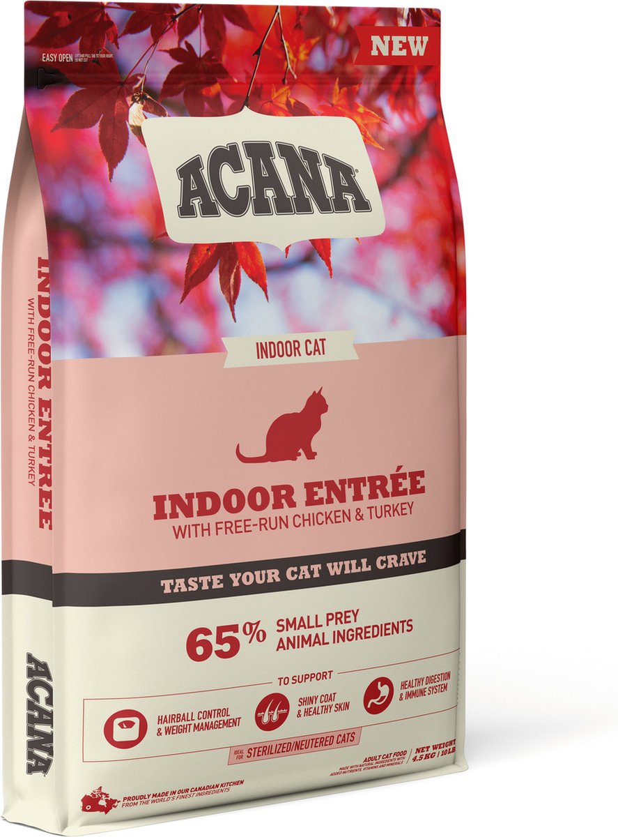  Acana Cat Indoor Entrée 4,5 Kg - Kat