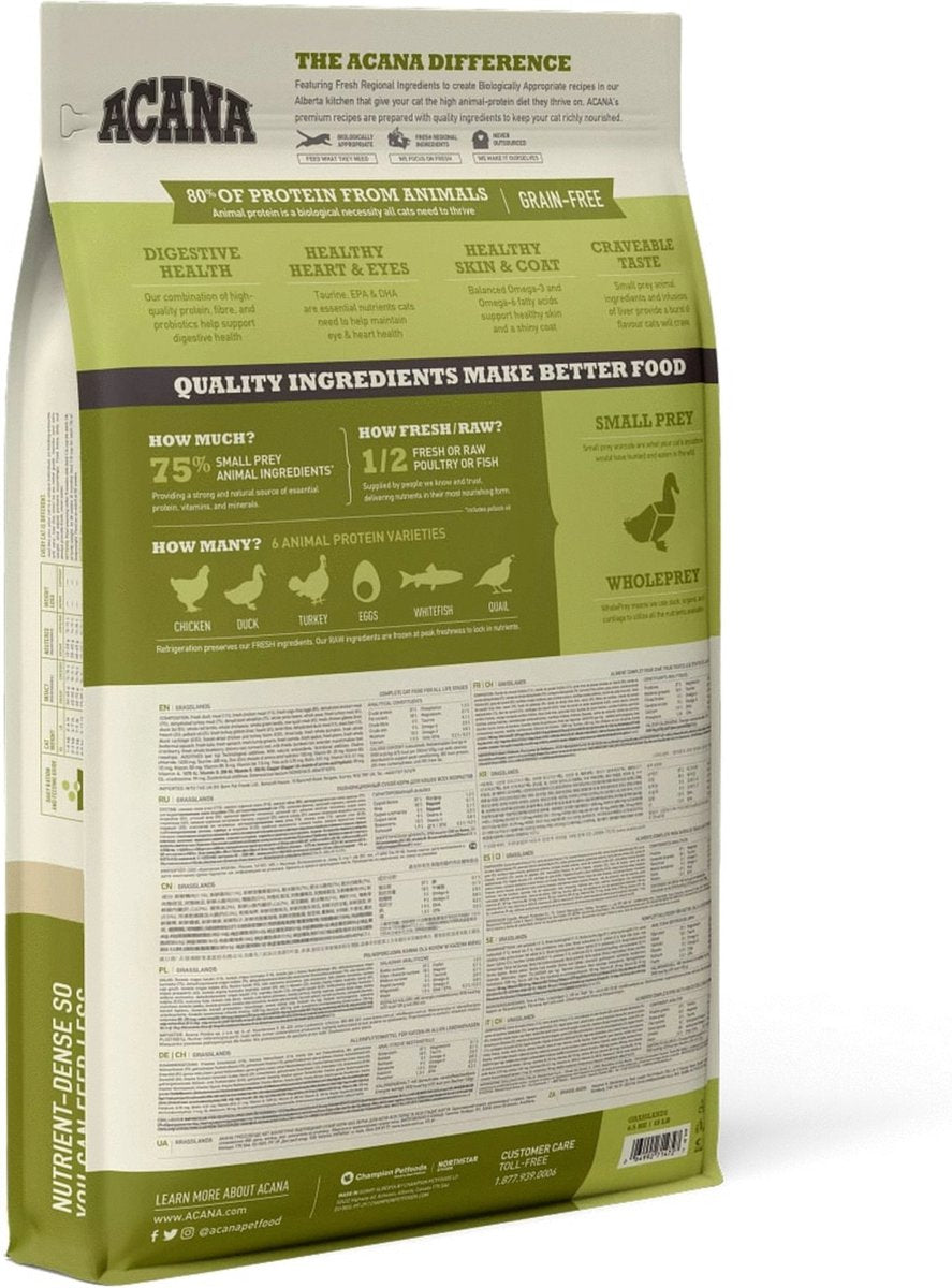  Acana Cat Grasslands 4,5 Kg - Kat