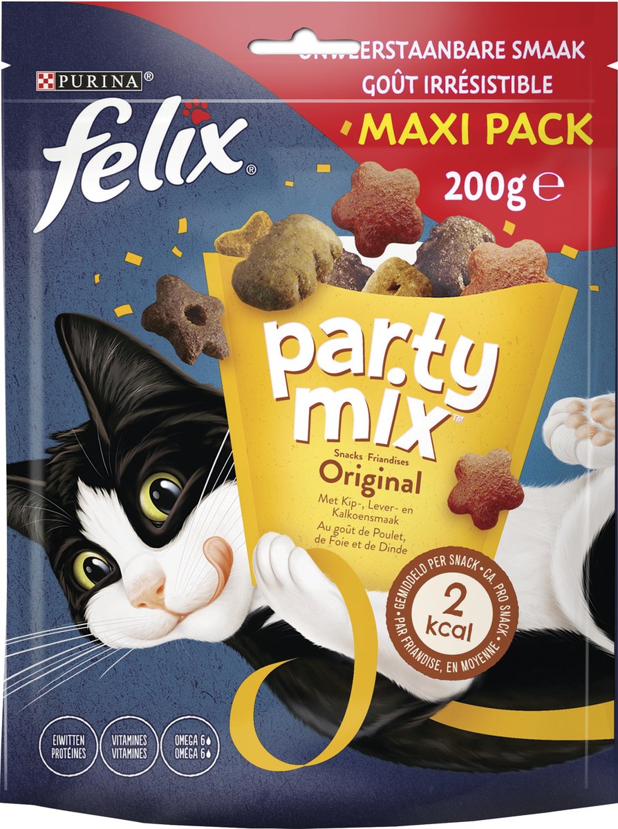  Felix Party Mix - Kattensnacks Original Mix - 5 X 200g