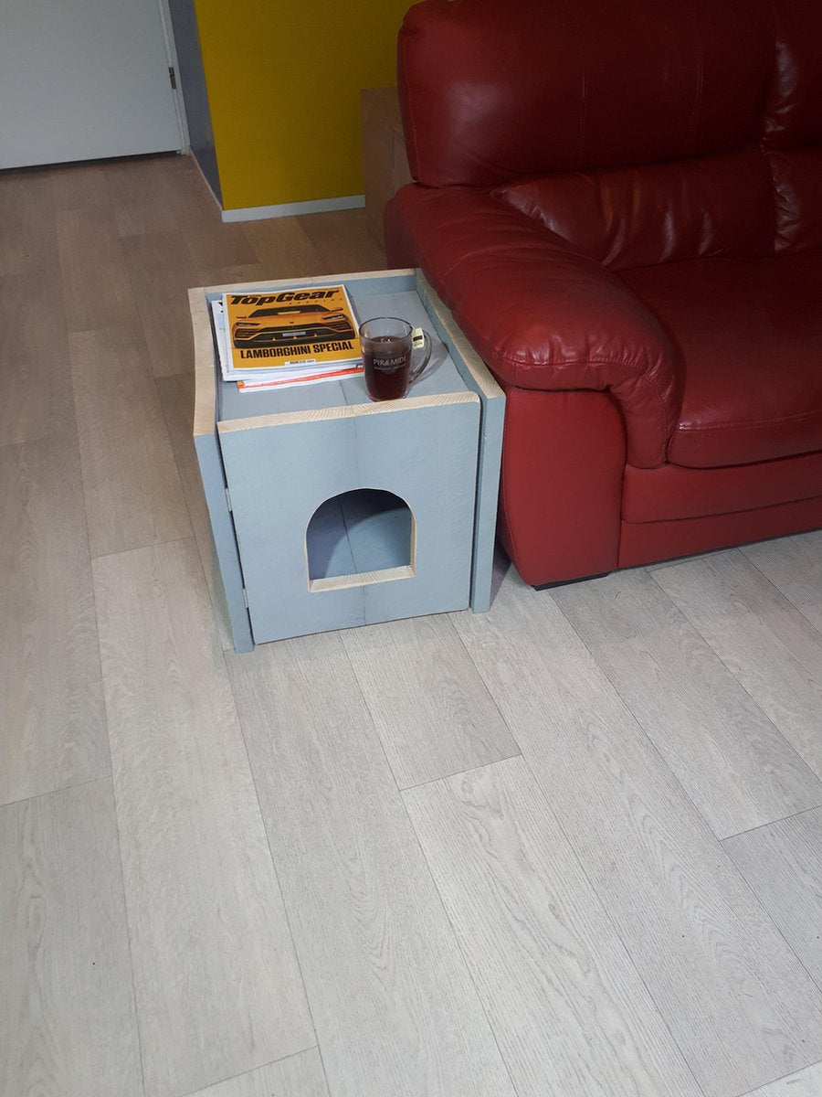  Bronneger Exclusive - Kattenhuis - XXL - Kattenbak Ombouw Kast - Kattenmand