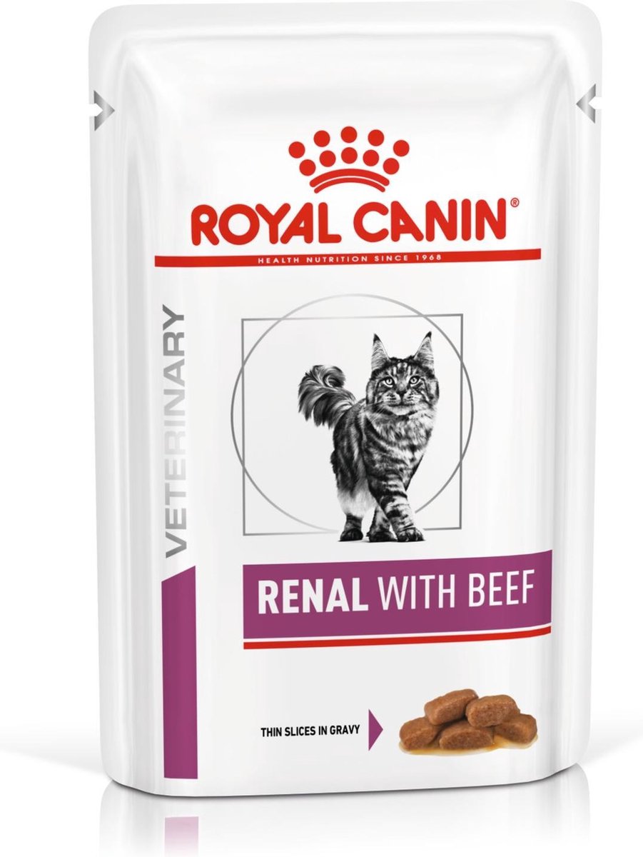 Royal Canin Renal - Rund - Kattenvoer - 12 X 85 G