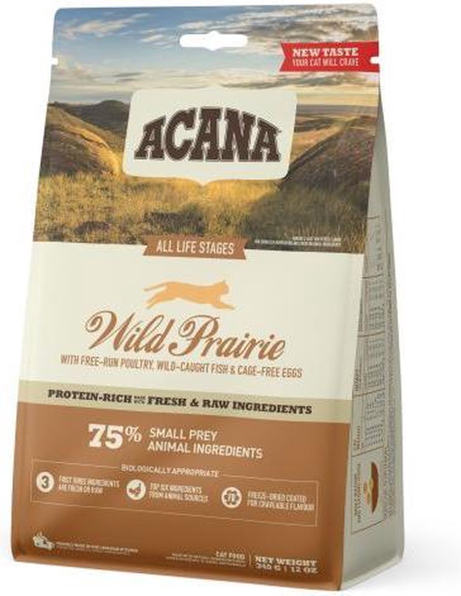  Acana - Cat Wild Prairie - Katenvoer - 4,5 Kg