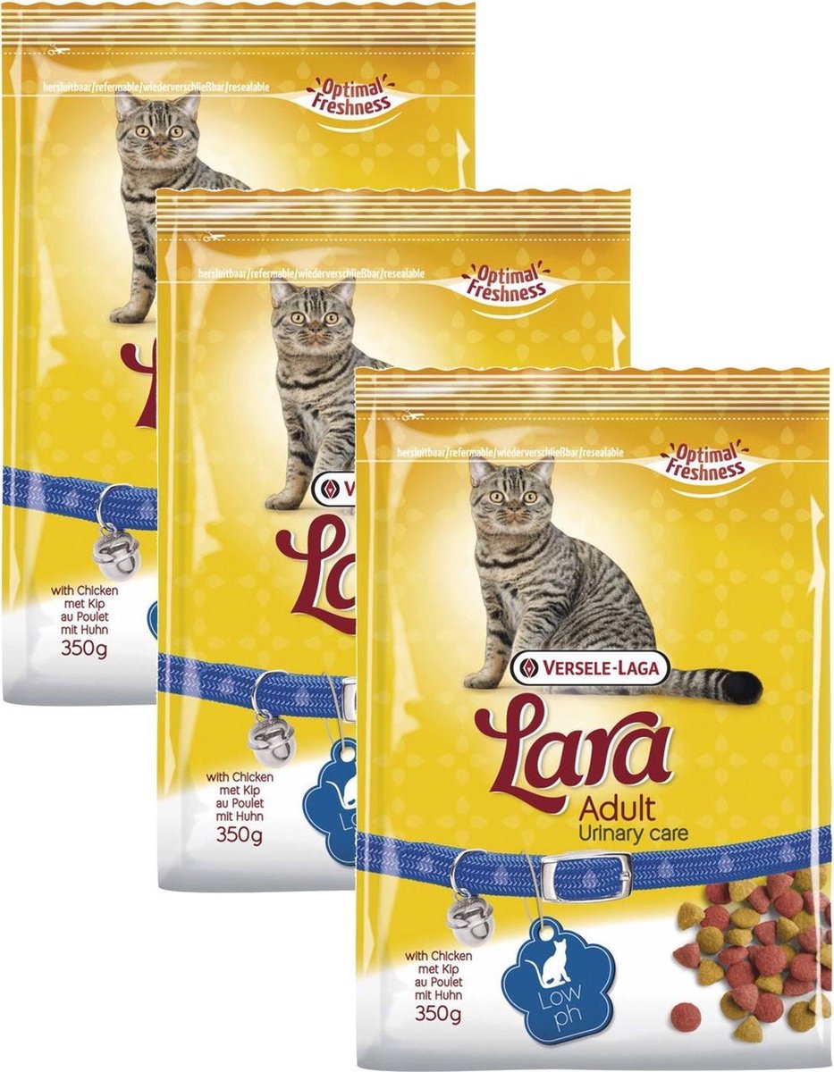  Lara Adult Urinary Care Kip - Kattenvoer - 3 X 2 Kg