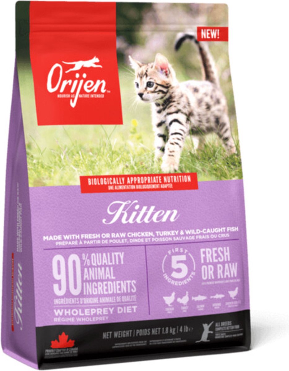  Orijen Cat &amp; Kitten - Kattenvoer - 5,4 Kg