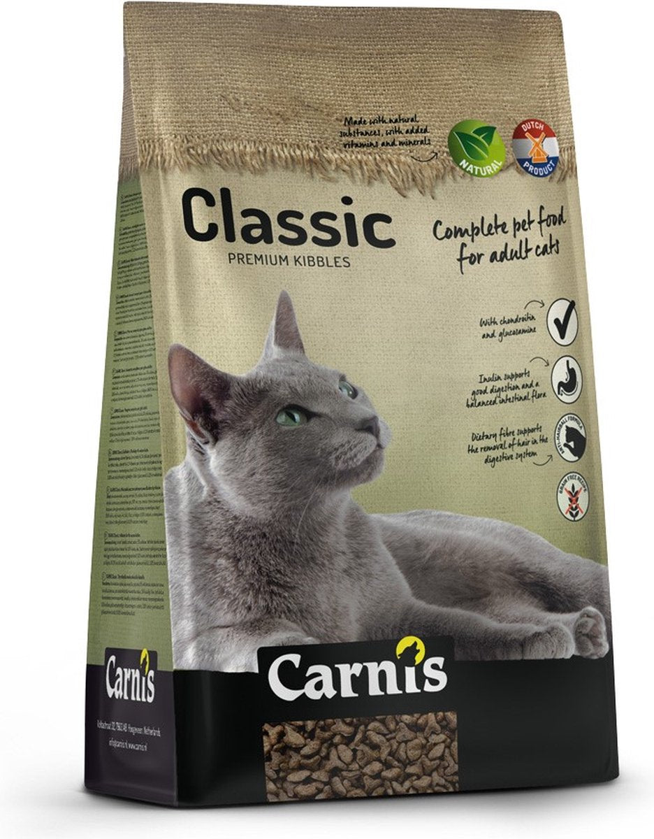 Carnis Kattenvoer Classic 7 Kg - Kat