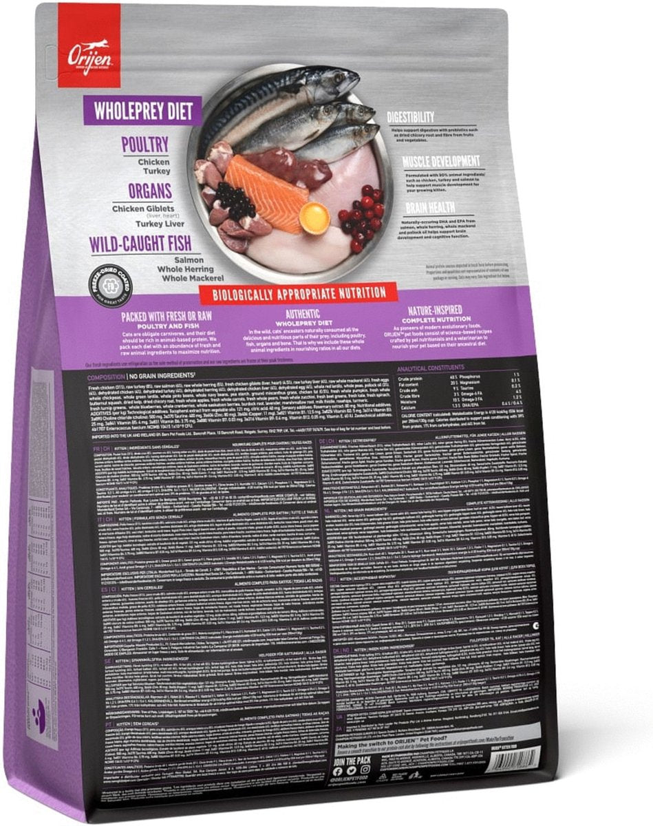  Orijen Kattenvoer Whole Prey Kitten 1,8 Kg