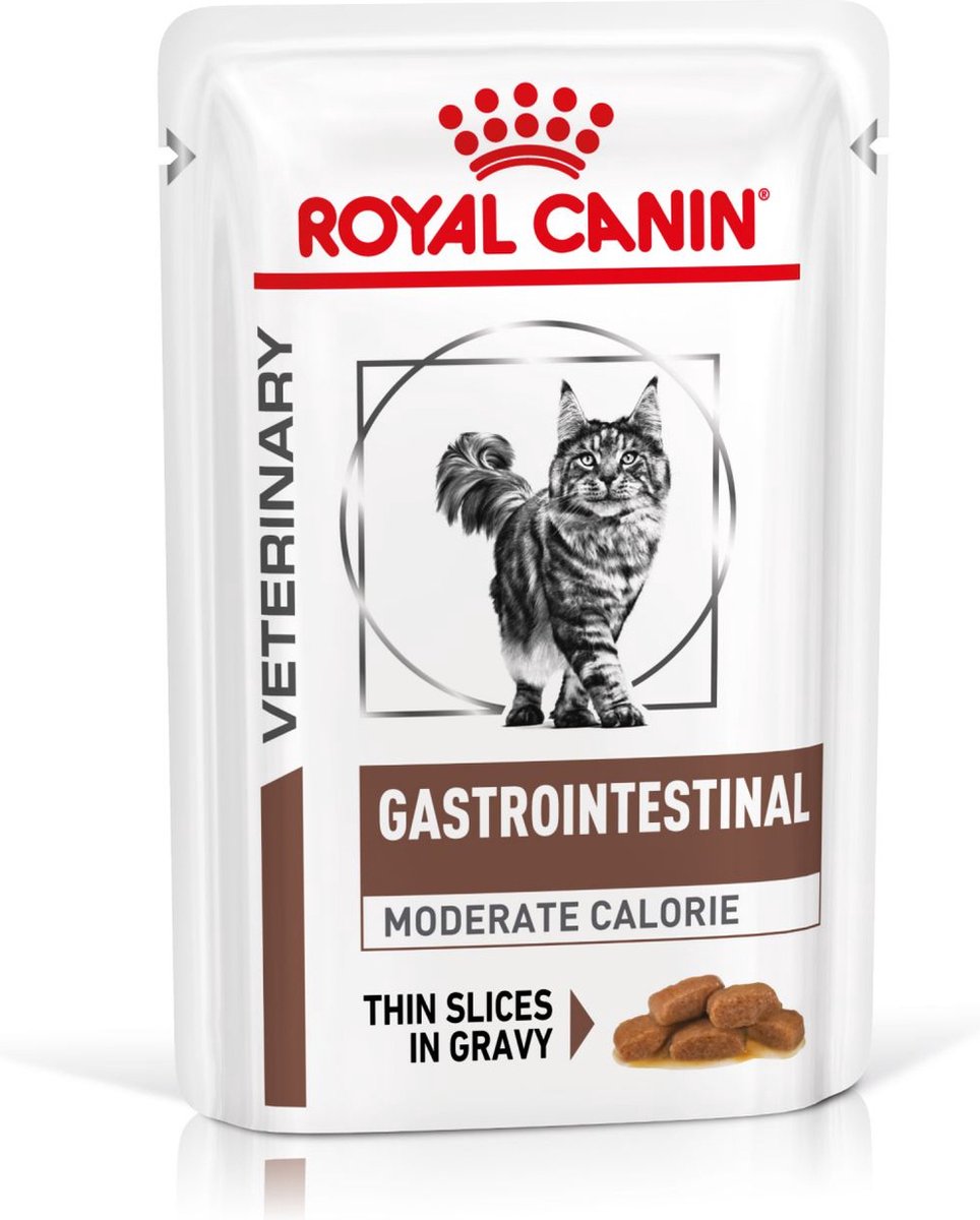  Royal Canin Gastro Intestinal Moderate Calorie Kat 12x85 Gr.
