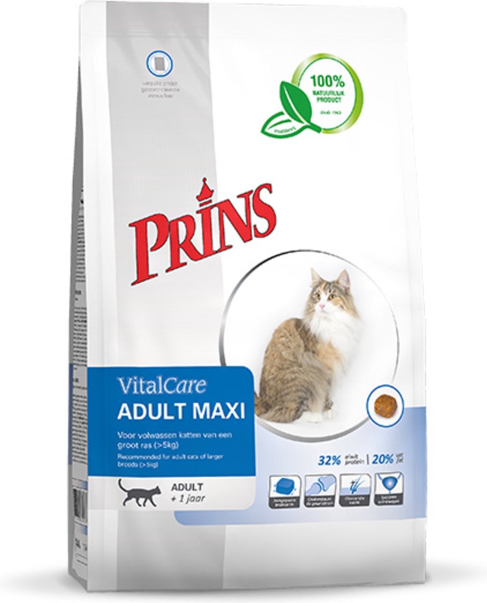  Prins VitalCare Adult Maxi - Kattenvoer - 10 Kg - Kat