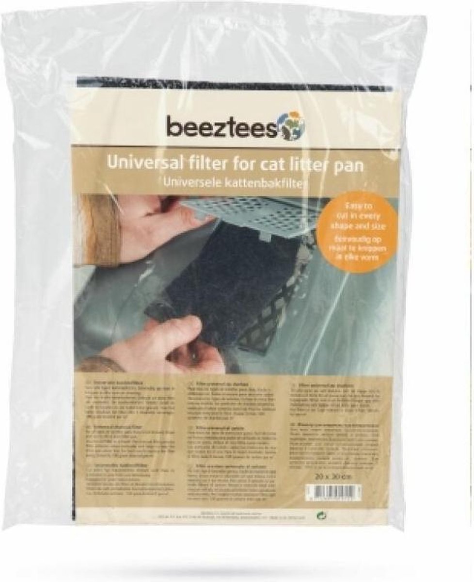  Beeztees Filter - Kattenbak - Universeel - 20x30 Cm