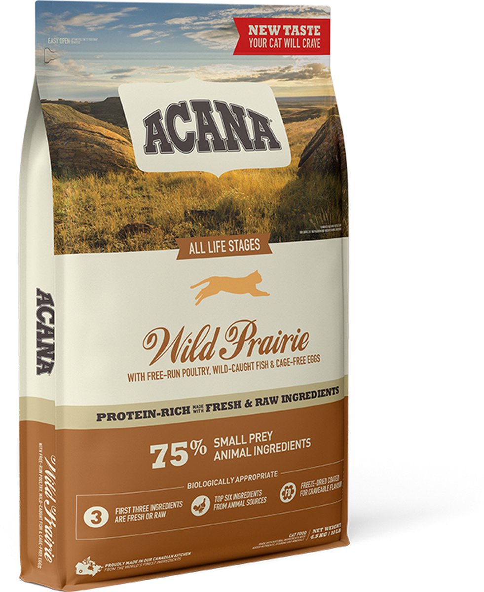  Acana - Cat Wild Prairie - Katenvoer - 4,5 Kg