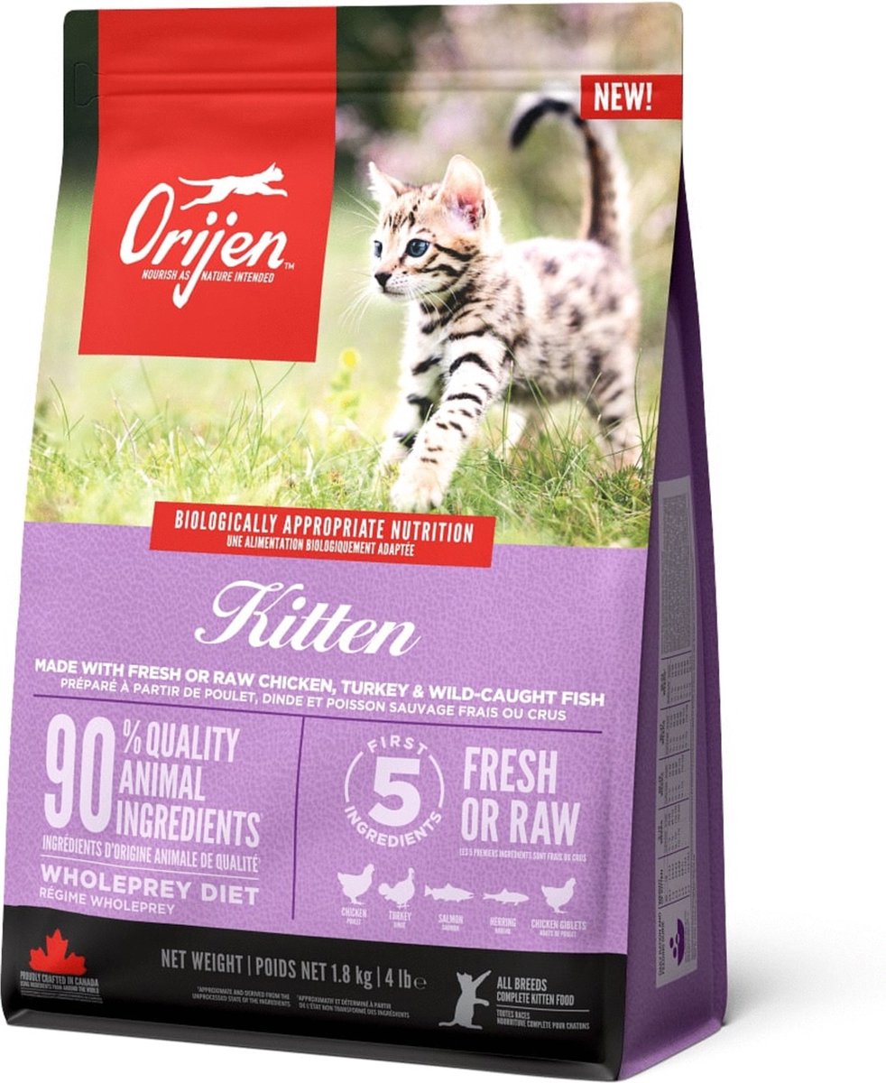  Orijen Kattenvoer Whole Prey Kitten 1,8 Kg