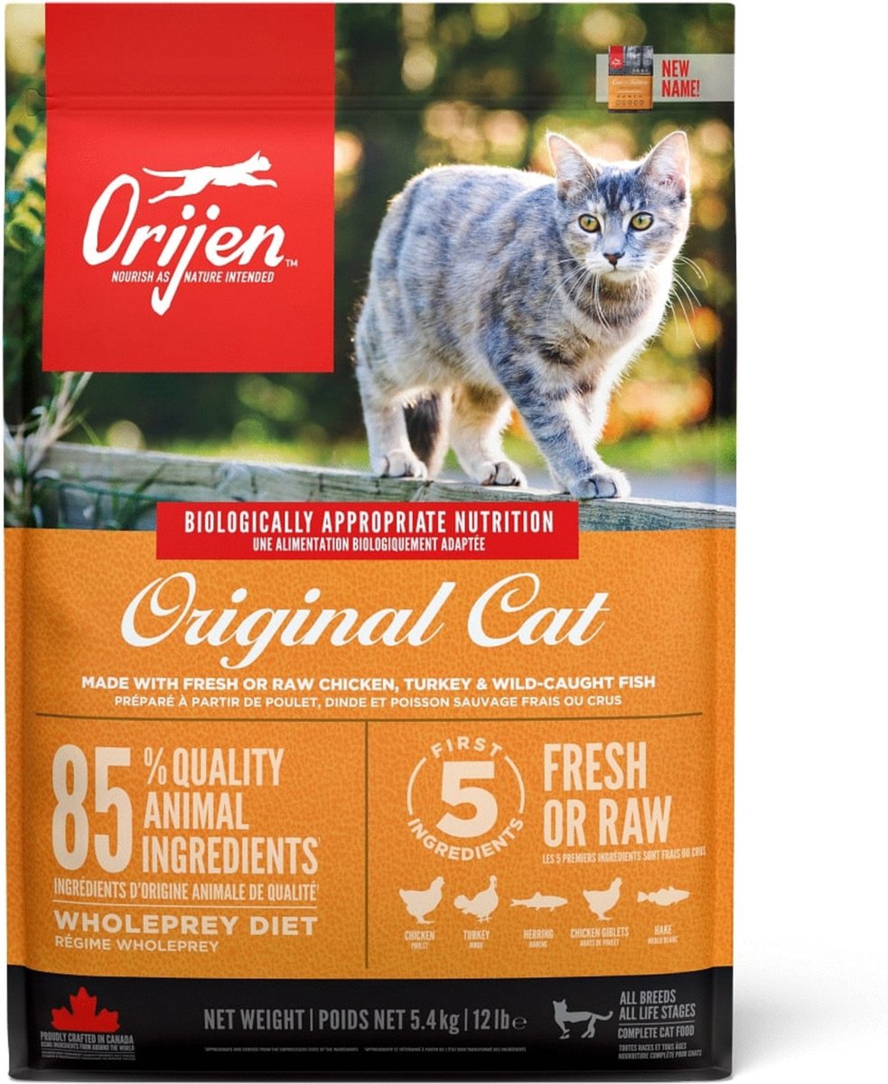  Orijen Cat &amp; Kitten - Kattenvoer - 5,4 Kg