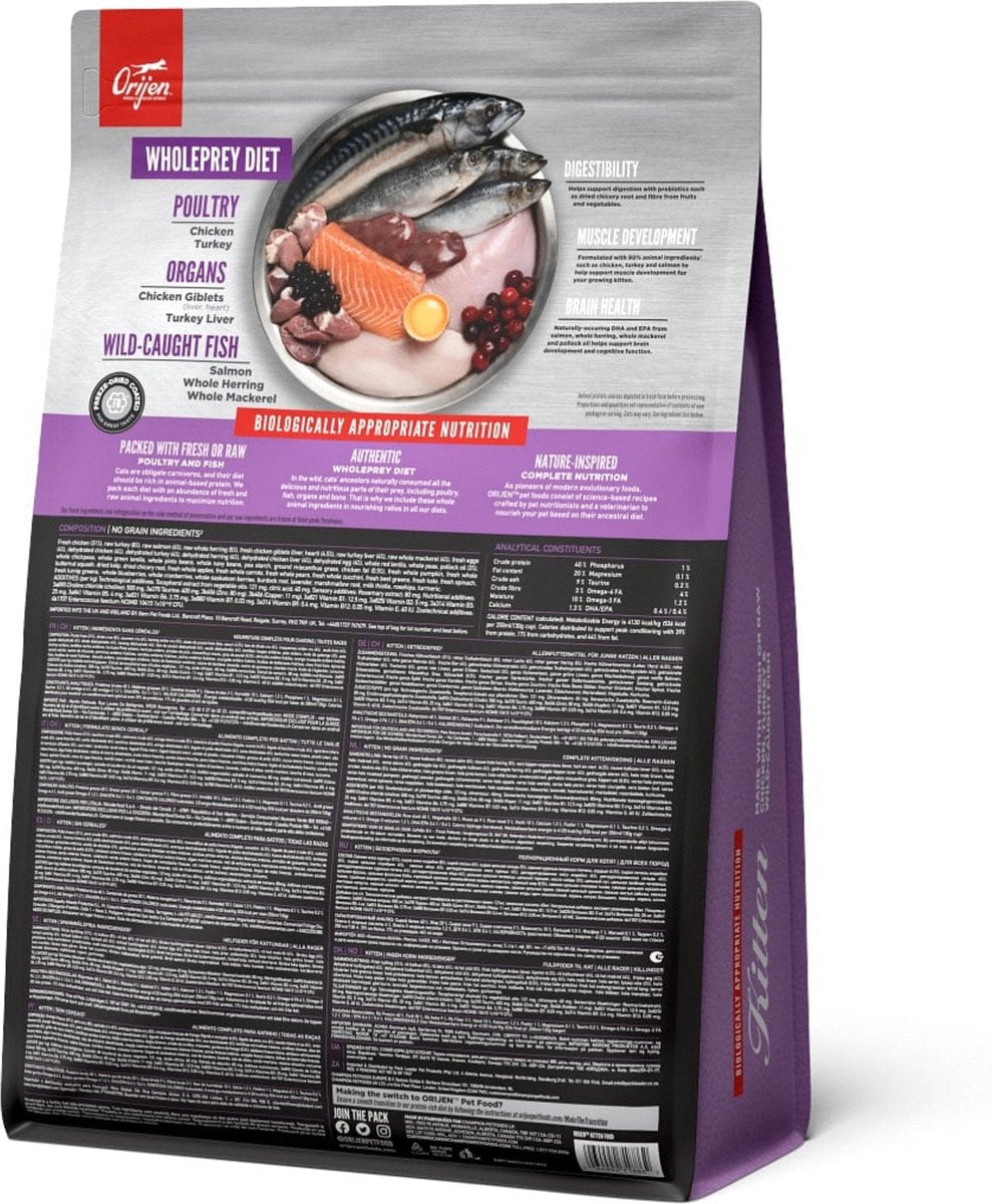  Orijen Kattenvoer Whole Prey Kitten 1,8 Kg