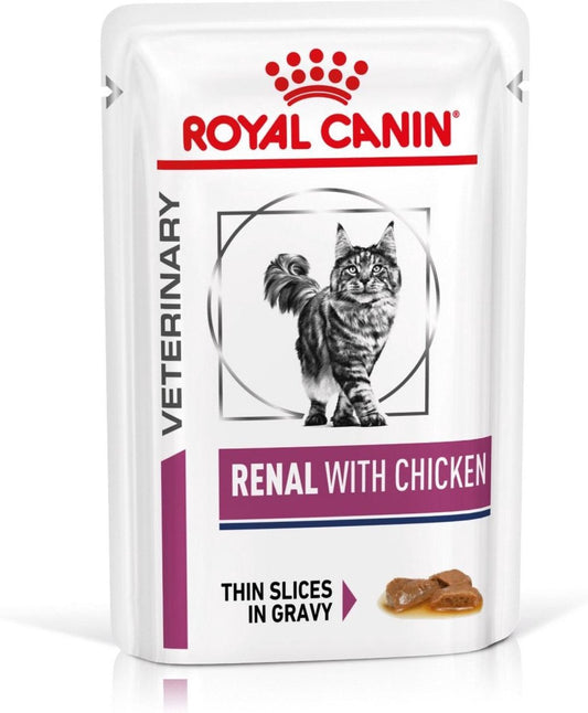  Royal Canin Renal Kip - Kattenvoer - 12 X 85 G
