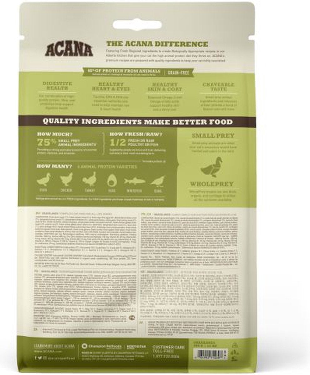  Acana Cat Grasslands 4,5 Kg - Kat