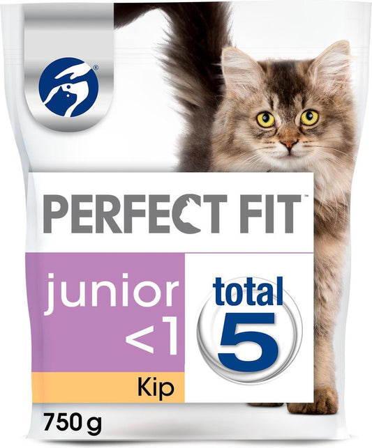  Perfect Fit Junior Katten Droogvoer - Kip - 4 X 750 Gr